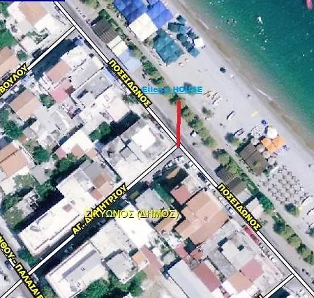 Apartment κιατο-πευκιας: Seaside Corner House With Garden Pasion